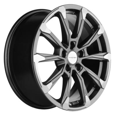 Диски Khomen Wheels KHW1808 (Tugella/Jaguar XF/F-Pace) 7,5x18 5x108 ET46 D63,4 Black